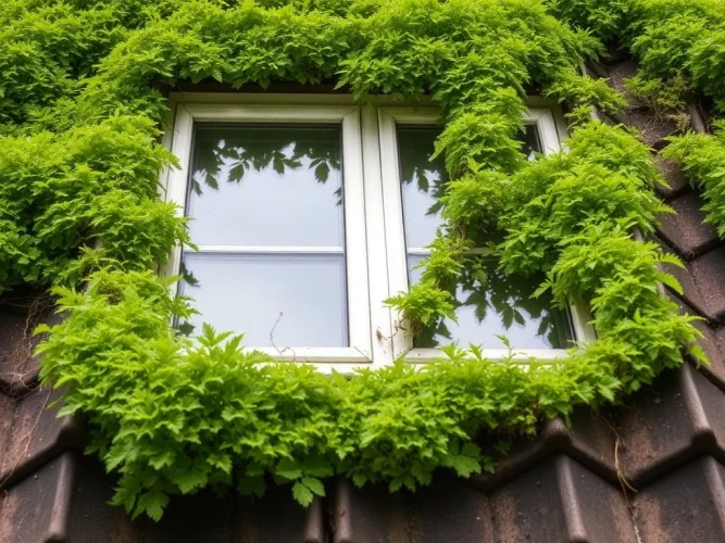 Dachentmoosung in Thoune 3600 und Wartung der Dachrinnen