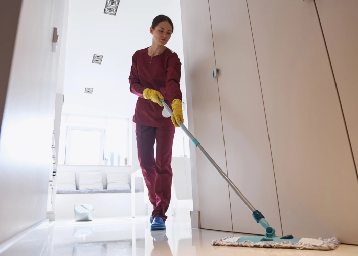 Reinigung der Gemeinschaftsbereiche von Gebäuden in Berne 3000